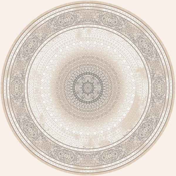 Ковер Palma Круг 4890A D.Grey-D.Grey