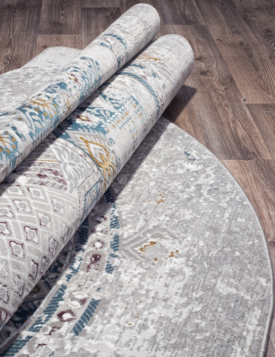 Ковер QUANTUM 03007G GREY / GREY