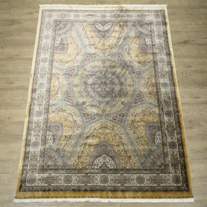 Ковер Qum 2015F YELLOW / CREAM