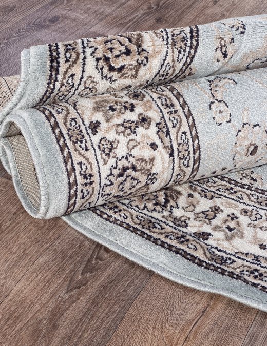 Ковер VALENCIA DELUXE d251 L.BLUE-BROWN