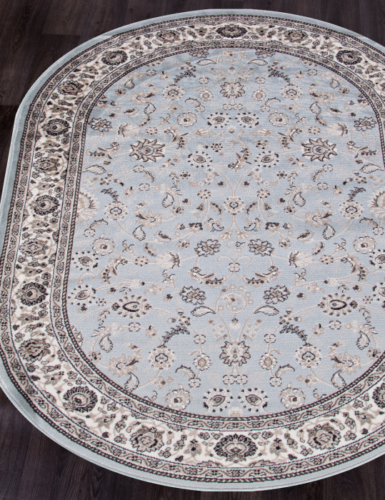 Ковер VALENCIA DELUXE d251 L.BLUE-BROWN