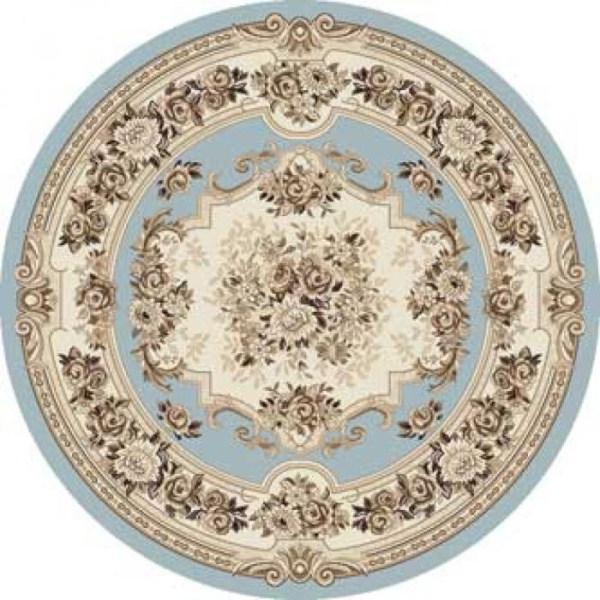 Ковер VALENCIA DELUXE 4015 L.BLUE-BROWN