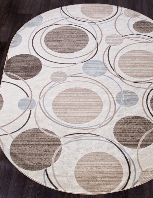 Ковер VALENCIA DELUXE d301 CREAM-BROWN