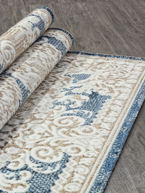 Ковер ANTEP O1701 630 CREAM / BLUE