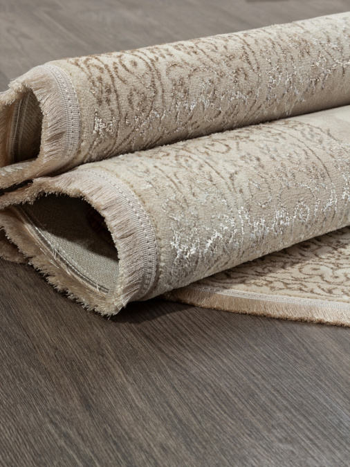 Ковер MIKONOS F569AC CREAM / KAHVE