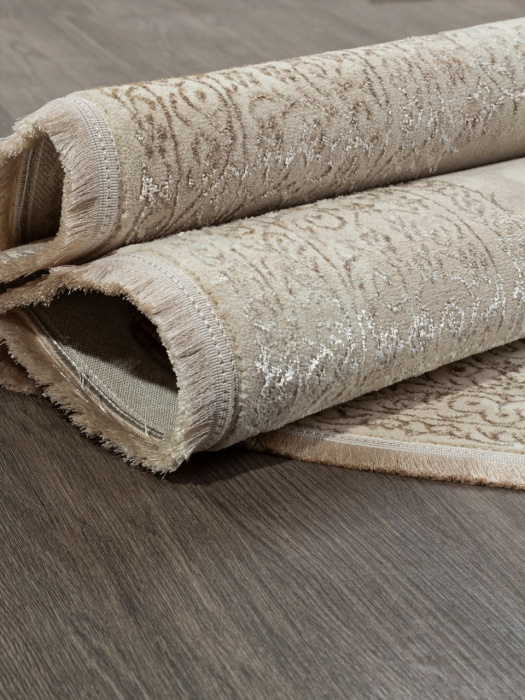 Ковер MIKONOS F569AC CREAM / KAHVE