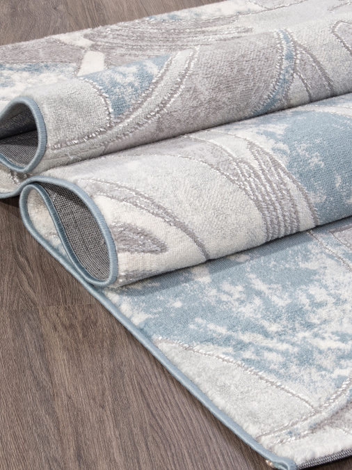 Ковер Valentino V133A D.GREY SHRINK / L.BLUE HEATSET