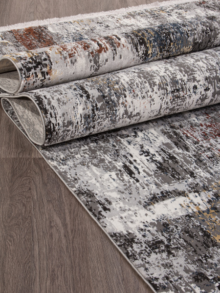 Ковер LISSABON SI021M MULTI / GREY