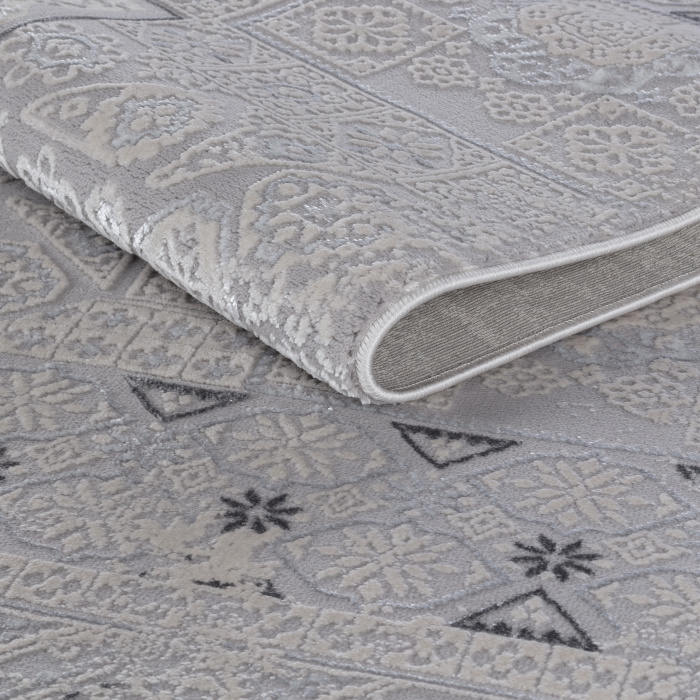 Ковер Leonidas B0759A Silver-Grey