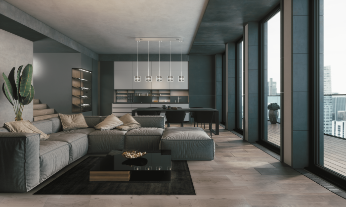 Ковер Plain Dark Blue