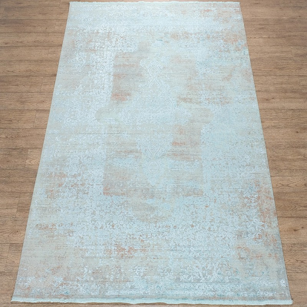 Ковер Art Deco 3041B CREAM / JADE_TURQUOISE