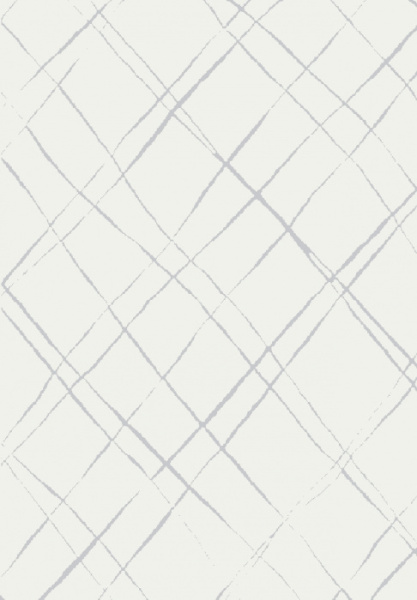 Ковер Ambiance 81253 White-Silver