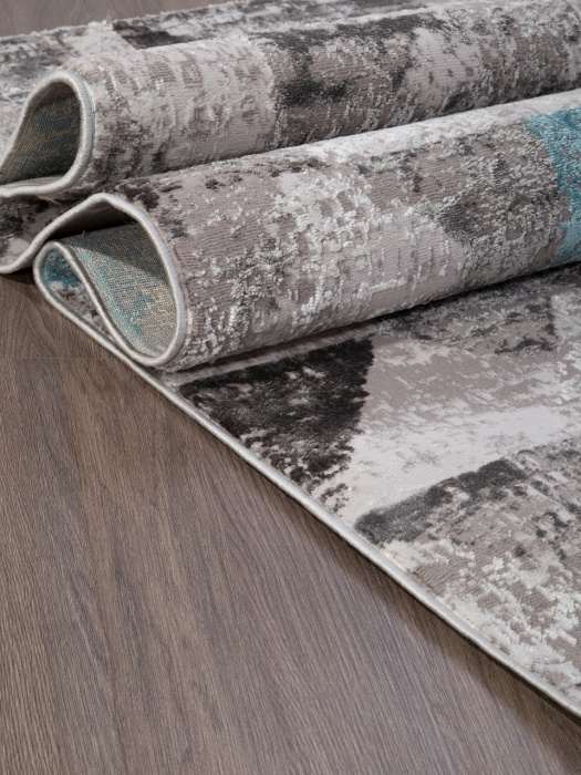 Ковер TEMPO 01459A C.POLY GREY / L.BLUE