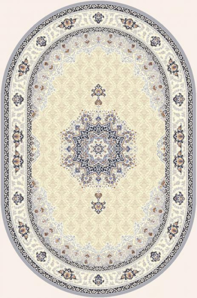 Ковер Amira Овал 4924A L.Grey-L.Grey