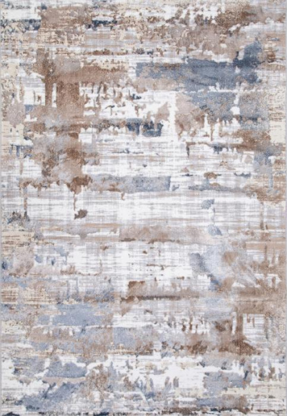 Ковер PERU D062A CREAM SHIRINK / BLUE FDY