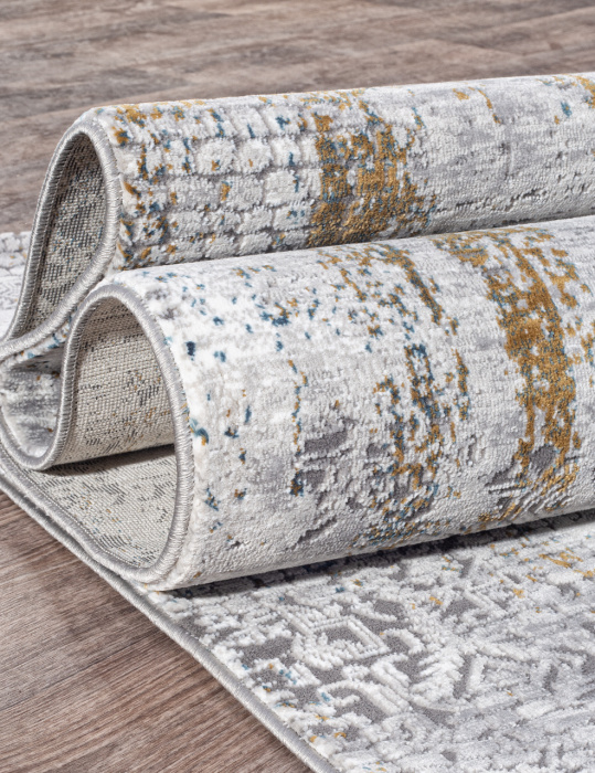 Ковер QUANTUM 03016G GREY / GREY