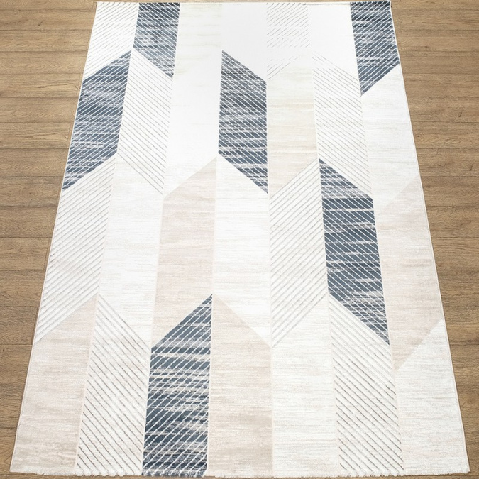 Ковер Alfa 05520A KREM / ANTRASIT