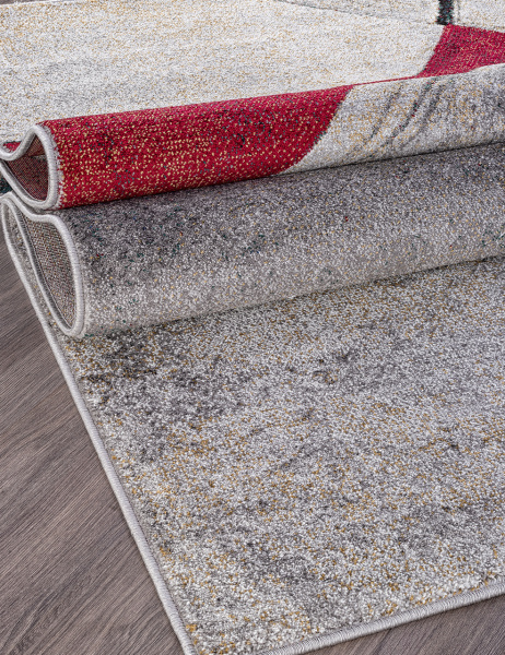 Ковер LONDON D827 gray-red