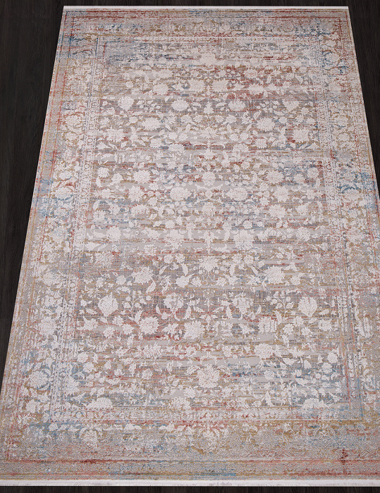 Ковер CABINET Y5076E GREY / YELLOW