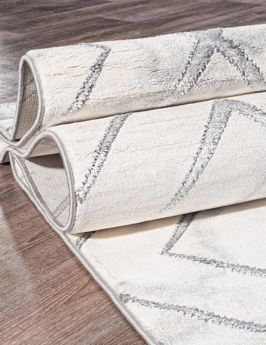 Ковер OMEGA 04458S SILVER / SILVER