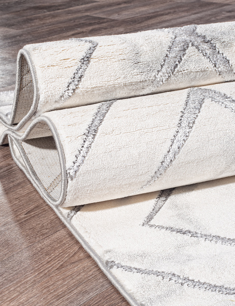 Ковер OMEGA 04458S SILVER / SILVER