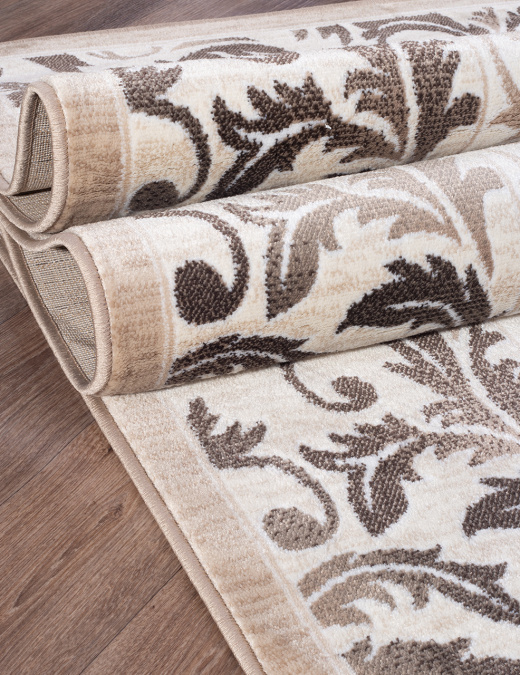 Ковер VALENCIA DELUXE d327 CREAM-BROWN