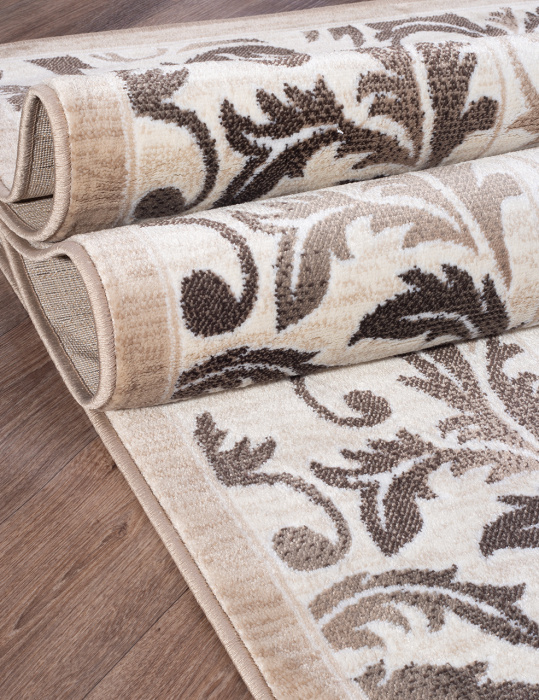 Ковер VALENCIA DELUXE d327 CREAM-BROWN