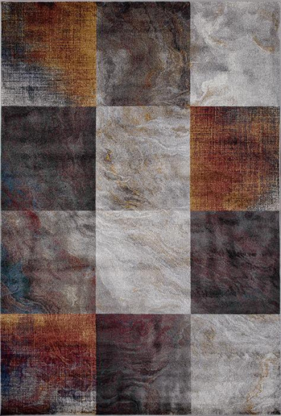 Ковер LONDON D818 gray-red