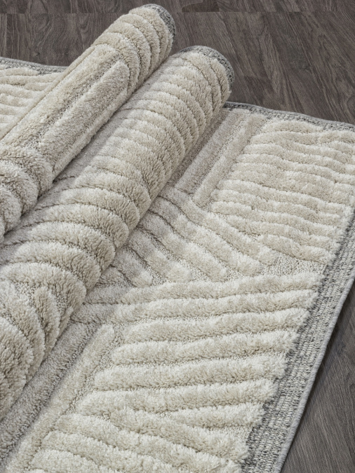 Ковер TUNIS 6607A WHITE / WHITE