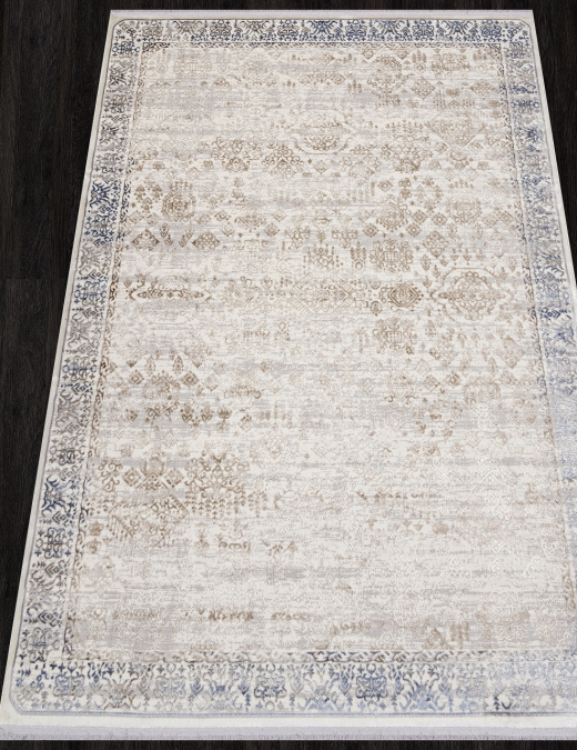 Ковер ASADU 07402A L.BLUE FDY / CREAM FDY