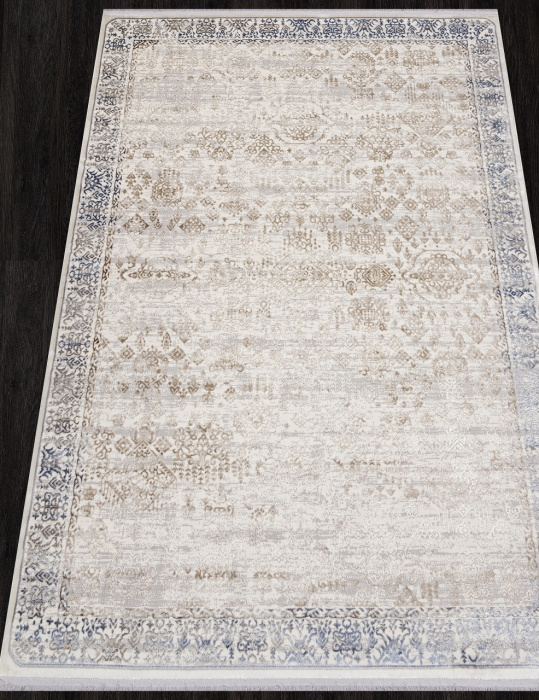 Ковер ASADU 07402A L.BLUE FDY / CREAM FDY