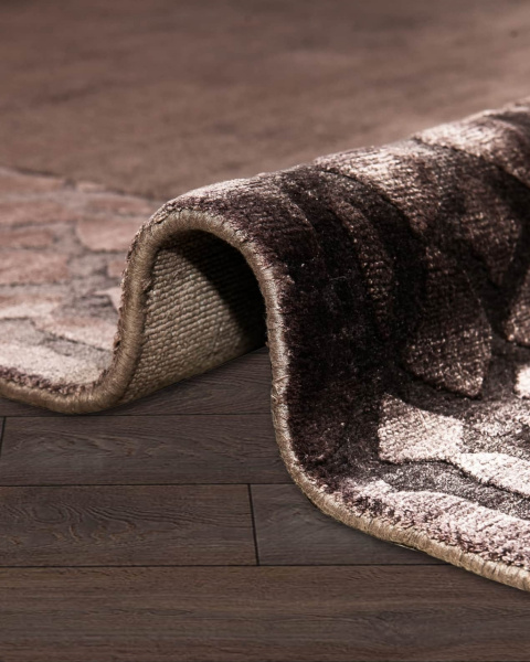 Ковер CARVING WITH BOARF HL 598 DK-GREY-BROWN