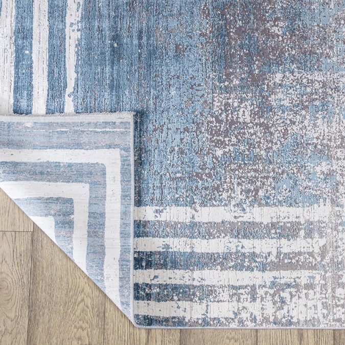 Ковер Olimpos M254B C_DGRAY / DBLUE