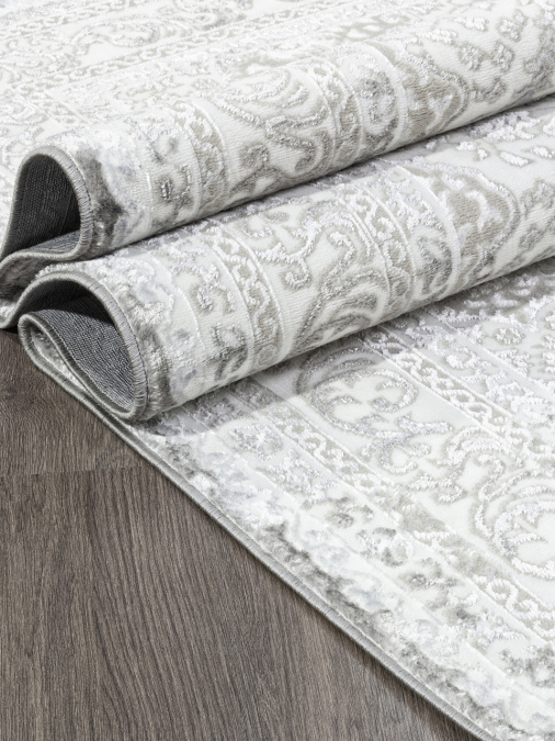 Ковер ALFANI Q011A GREY FDY / CREAM SHRINK