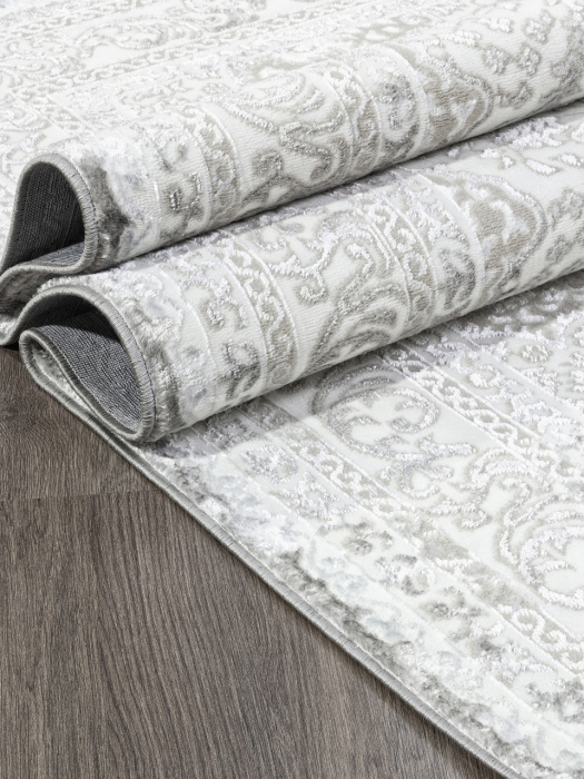 Ковер ALFANI Q011A GREY FDY / CREAM SHRINK