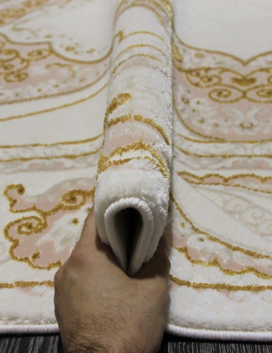 Ковер HUNKAR 08075P PINK / GOLD