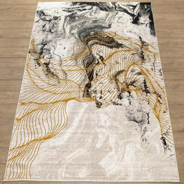 Ковер Alfa 05184A KREM / SIYAH