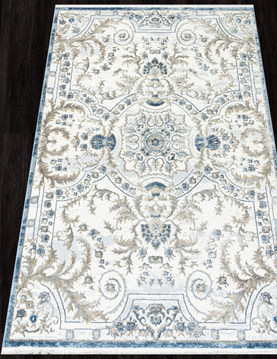 Ковер SAHARA 00765A D.BLUE FDY / CREAM HB