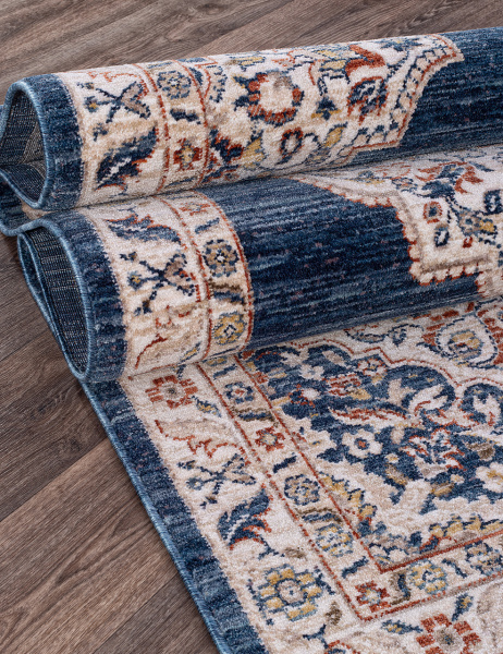 Ковер ZEUS 0B2090 D.BLUE / IVORY