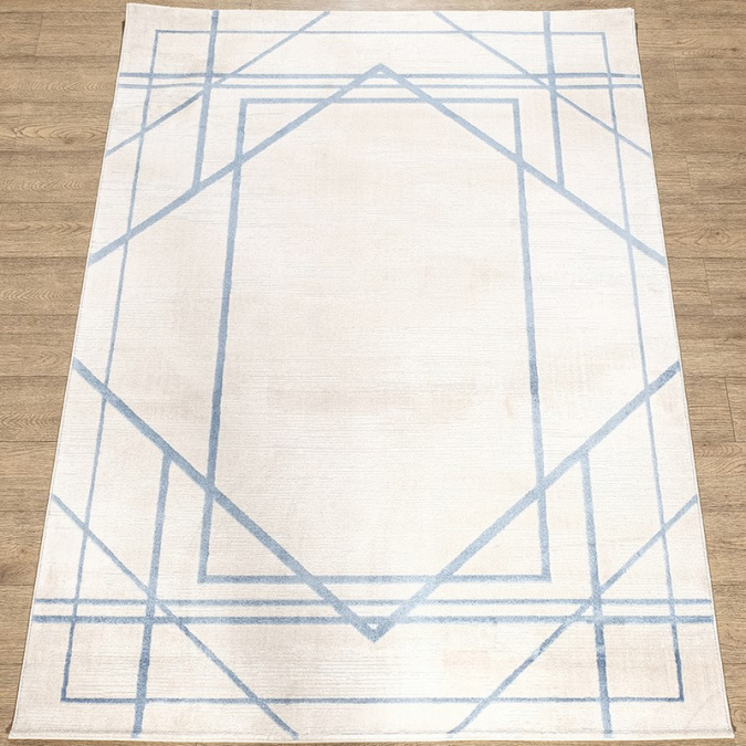 Ковер Aruba 0W1520 L.BEIGE / BLUE