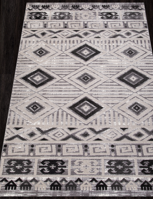 Ковер ECLIPSE QP002 WHITE / D.GRAY