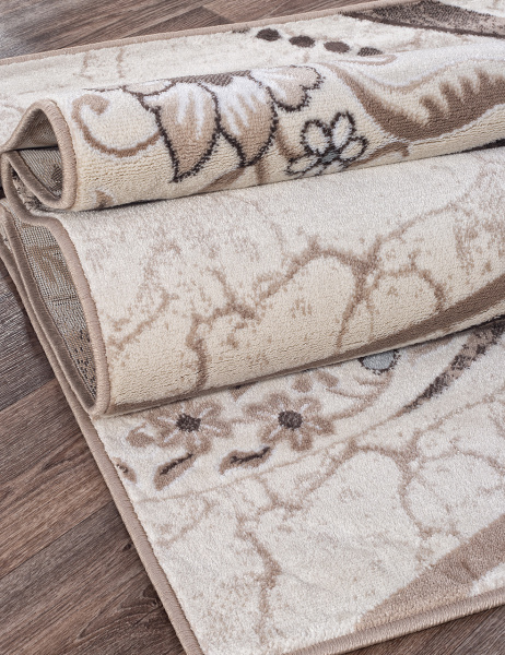 Ковер VALENCIA DELUXE d312 CREAM-BROWN