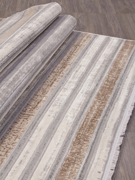 Ковер ALANYA 23903A L.GREY / BROWN