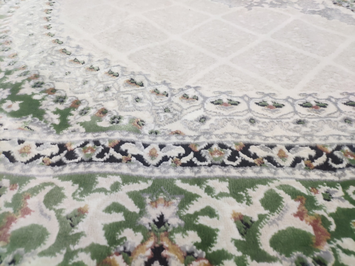 Ковер Amira 4836A D.Blue-L.Grey (зелёный)