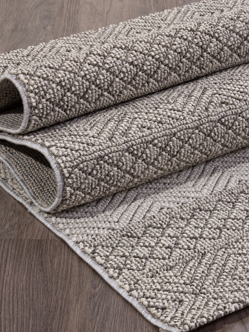 Ковер INDIGO 19460A SMOKE / WHITE