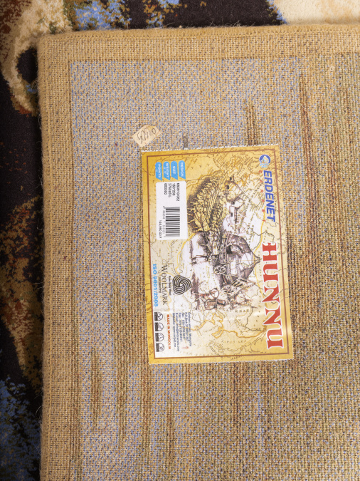 Ковер Hunnu  сувенирный 6S910 82 бегущие лошади