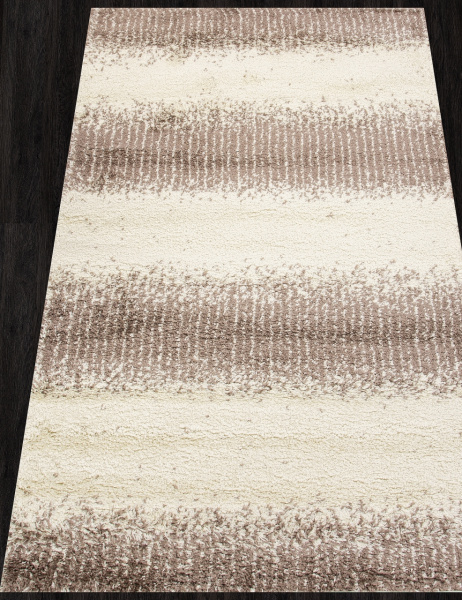 Ковер SHAGGY TREND D702 LIGHT BROWN