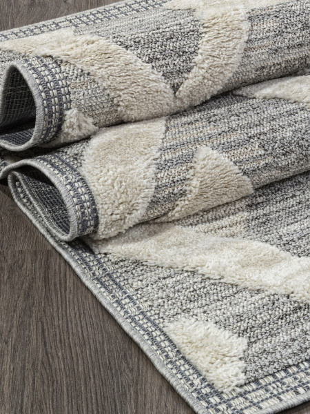 Ковер TUNIS 6610A WHITE / L.GRAY