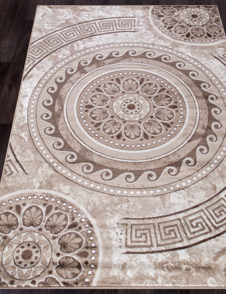 Ковер VALENCIA DELUXE d300 CREAM-BROWN