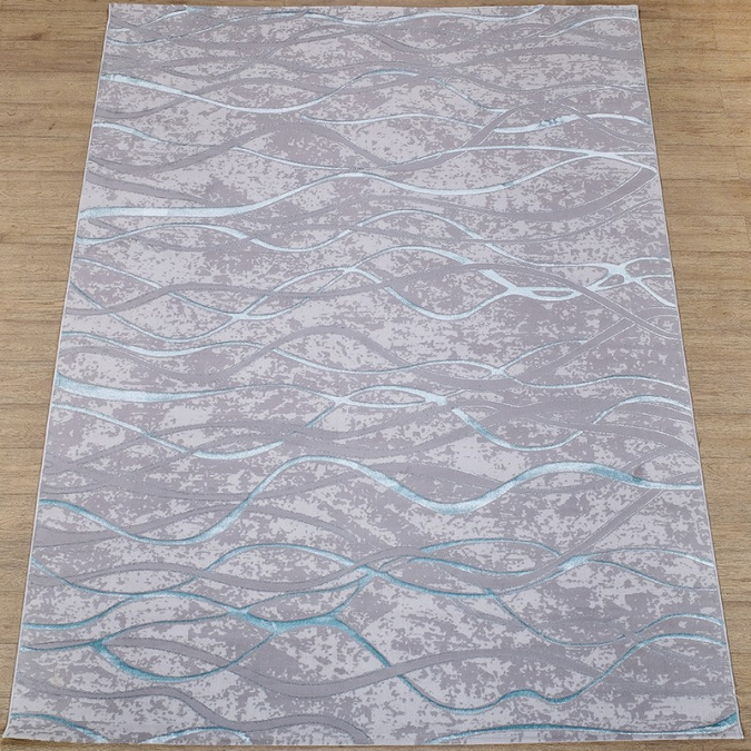 Ковер Color K173L PES_BLUE / COKME_AGRI